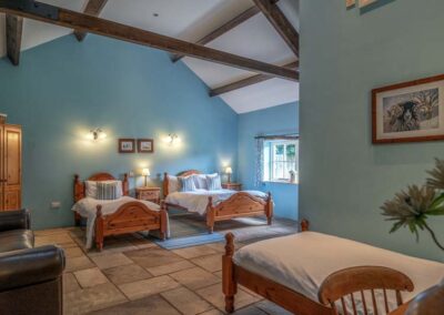 Spacious bedrooms